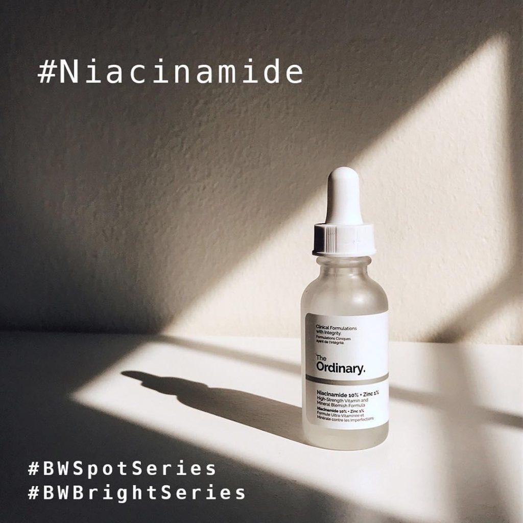 niacinamide brightening hyperpigmentation spot series acne