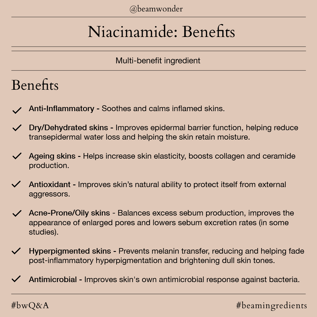 Niacinamide – A Multi-benefit ingredient