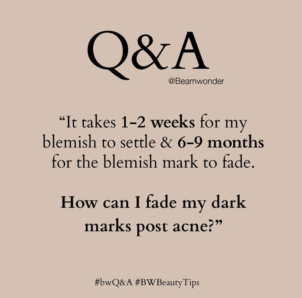 Q&A: How do I fade my dark marks post-acne?